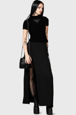 All Things Decay Shoulder Bag -Gothic Wear Store ALL THINGS DECAY SHOULDER BAG W E