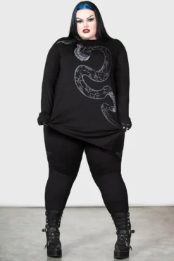 Aniliidae Top [PLUS] -Gothic Wear Store ANILIIDAE TOP PLUS W D