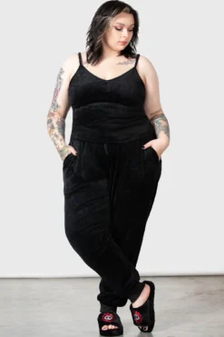 Arachno Rest Joggers [PLUS] -Gothic Wear Store ARACHNO REST JOGGERS PLUS W D