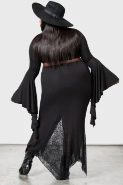 Aramina Skirt [PLUS] -Gothic Wear Store ARAMINA SKIRT PLUS W E