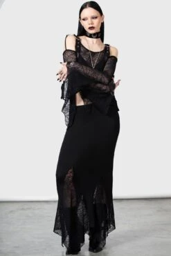 Gothic Wear Store -Gothic Wear Store ARAMINA SKIRT W C