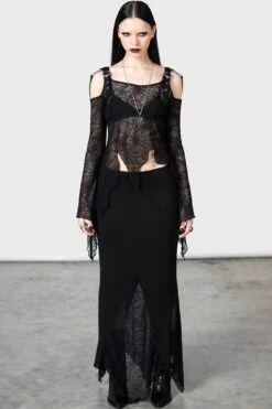 Aramina Skirt -Gothic Wear Store ARAMINA SKIRT W H