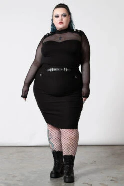 Arch Enemies Fishnet Top [PLUS] -Gothic Wear Store ARCH ENEMIES FISHNET TOP PLUS B