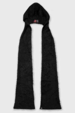 Ashen Hooded Scarf -Gothic Wear Store ASHEN HOODED SCARF H