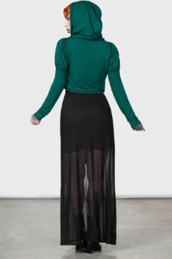 August Hooded Top -Gothic Wear Store AUGUST HOODED TOP W F