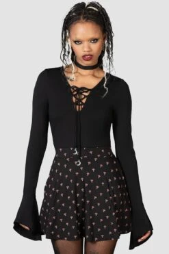 Auri Top -Gothic Wear Store AURI TUNIC TOP W E