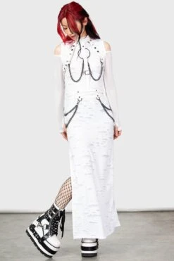 Baphomet Bones Harness -Gothic Wear Store BAPHOMET BONES HARNESS W D