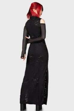 Biters Maxi Dress [B] -Gothic Wear Store BITERS MAXI DRESS BLACK W G 3bfd6e1e 6191 4046 ae72 988649103580