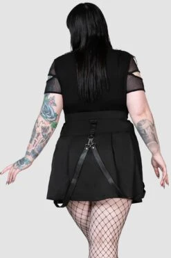 Blaire B*tch Mini Skirt [B] [PLUS] -Gothic Wear Store BLAIRE BITCH MINI SKIRT PLUS W E