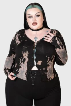 Bleakat Cardigan [PLUS] -Gothic Wear Store BLEAKAT CARDIGAN PLUS W D