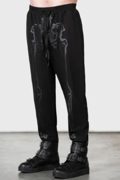 Bone Idle Joggers 11 Bone Idle Joggers -Gothic Wear Store BONE IDLE JOGGERS M 2