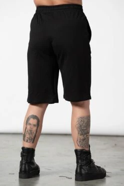 Breaking Point Longline Shorts -Gothic Wear Store BREAKING POINT LONGLINE SHORTS C