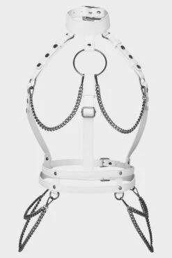 Baphomet Bones Harness -Gothic Wear Store Baphoment Bones Harness G