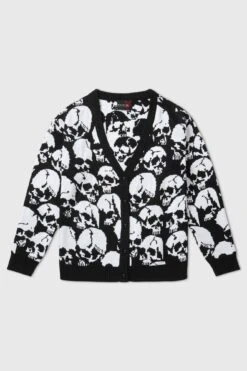 Bone Idle Cardigan [PLUS] -Gothic Wear Store Bone Idle Cardigan MENS PLUS H