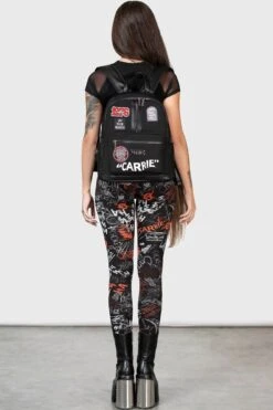 Carrie Backpack -Gothic Wear Store CARRIE BACKPACK W E