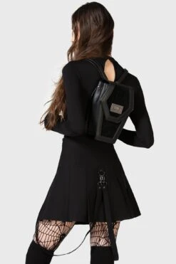 Casket Of Sorrow Mini Backpack -Gothic Wear Store CASKET OF SORROW MINI BACKPACK e