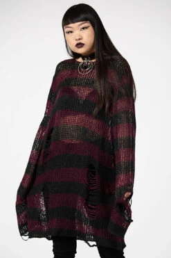 Cassius Knit Sweater 7 Cassius Knit Sweater -Gothic Wear Store CASSIUS KNIT SWEATER W C