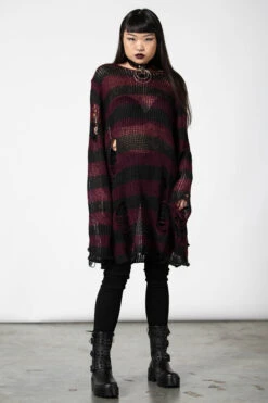 Cassius Knit Sweater 8 Cassius Knit Sweater -Gothic Wear Store CASSIUS KNIT SWEATER W D