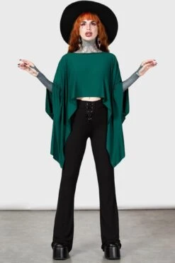 Celestial Bodies Top [TEAL] -Gothic Wear Store CELESTIAL BODIES SHORT SLEEVE W D