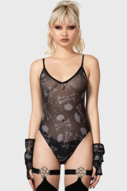 Contortion Bodysuit [B] -Gothic Wear Store CONTORTION BODYSUIT W D