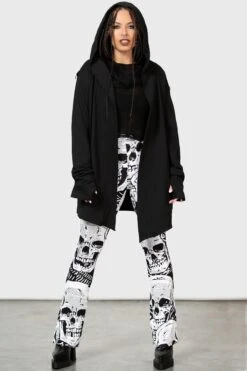 Corentine Cardigan 10 Corentine Cardigan -Gothic Wear Store CORENTINE HOODIE W D