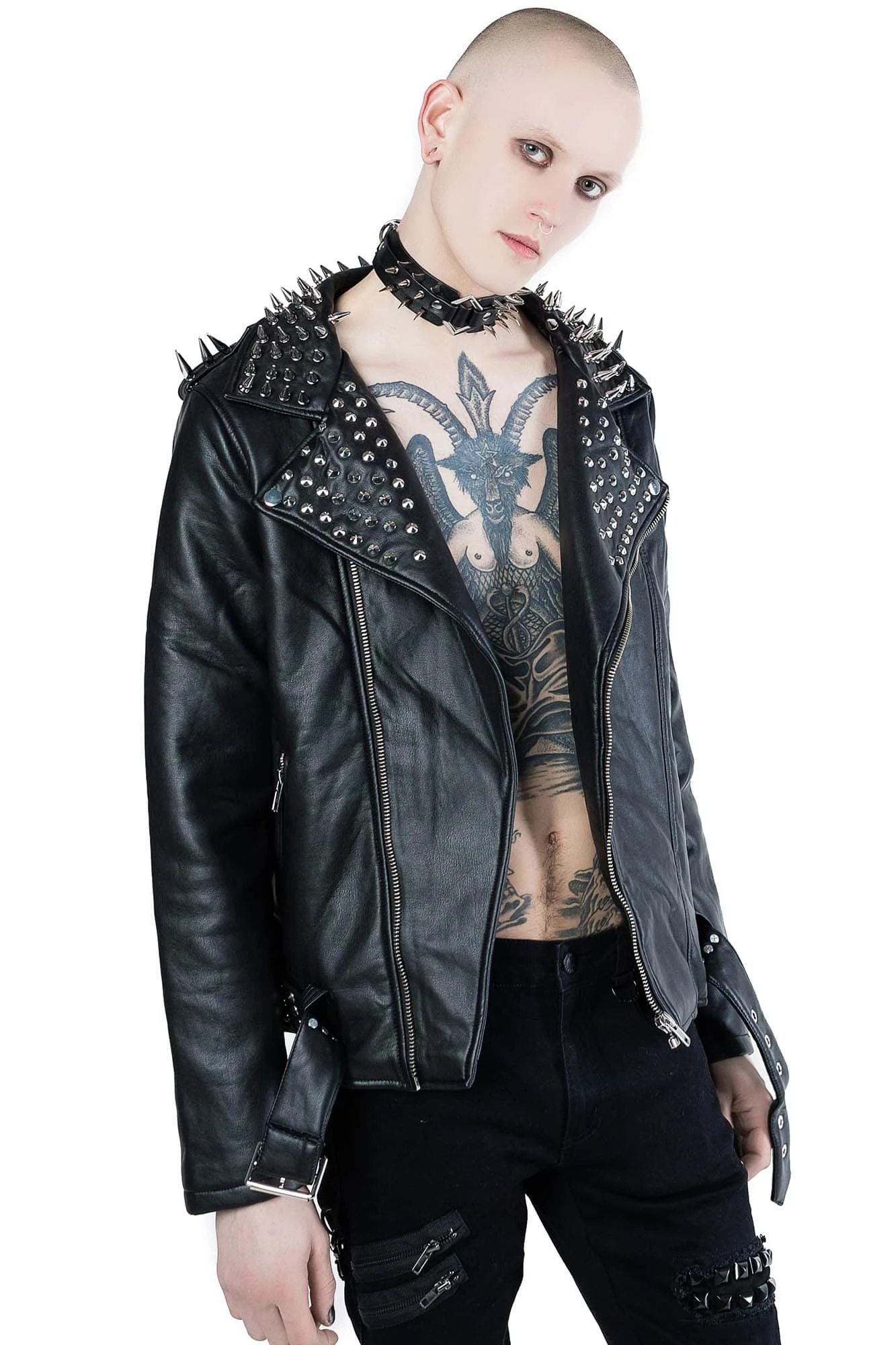 Creeping Death Biker Jacket 5 Creeping Death Biker Jacket - Image 5