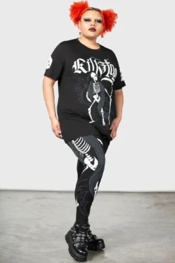 Danse Macabre T-Shirt [PLUS] -Gothic Wear Store DANSE MACABRE TSHIRT PLUS W D