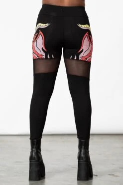 Daredevil Leggings -Gothic Wear Store DAREDEVIL LEGGINGS W E