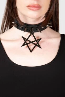 Darkstar Choker -Gothic Wear Store DARKSTAR CHOKER W D