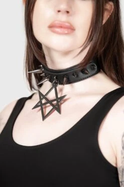 Darkstar Choker -Gothic Wear Store DARKSTAR CHOKER W E