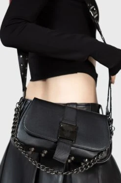 Darkwave Shoulder Bag -Gothic Wear Store DARKWAVE SHOULDER BAG W E