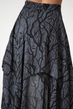 Dasia Maxi Skirt -Gothic Wear Store DASIA MAXI SKIRT W F