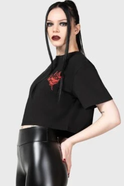 Deamon Ghoul Top -Gothic Wear Store DEAMON GHOUL TOP W D