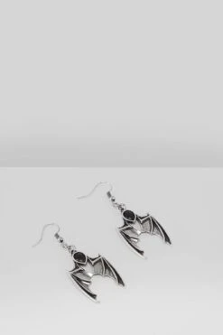Demon Night Drop Earrings [B] -Gothic Wear Store DEMON NIGHT DROP EARRINGS D