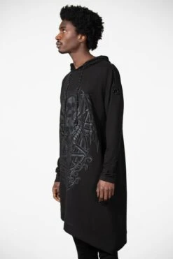 Dispare Asymmetrical Hoodie -Gothic Wear Store DISPARE ASYMMETRICAL HOODIE M D