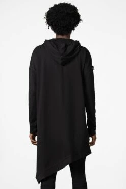 Dispare Asymmetrical Hoodie -Gothic Wear Store DISPARE ASYMMETRICAL HOODIE M E