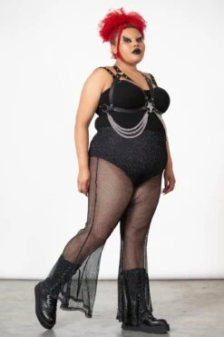 Double Platinum Flares [PLUS] -Gothic Wear Store DOUBLE PLATINUM FLARES PLUS W C