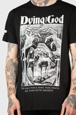 Dying God T-Shirt -Gothic Wear Store DYING GOD TSHIRT MENS C