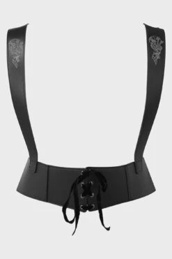 Decay After Death Underbust Harness -Gothic Wear Store Decay After Death Underbust Harness G