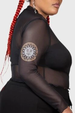 Evil Sun Top [PLUS] -Gothic Wear Store EVIL SUN TOP PLUS W D 49922092 a726 4df8 8e33 216d8d791d6e