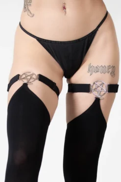 Fiendish Stockings -Gothic Wear Store FIENDISH STOCKINGS W E