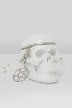 Grave Digger Skull Handbag [PEARL]