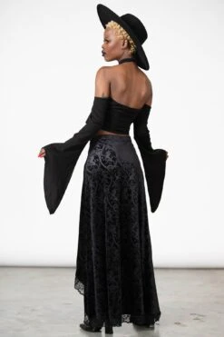 Grailed Maxi Skirt [B] -Gothic Wear Store GRAILED MAXI SKIRT W D