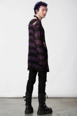 Graph Knit Sweater -Gothic Wear Store GRAPH KNIT SWEATER E