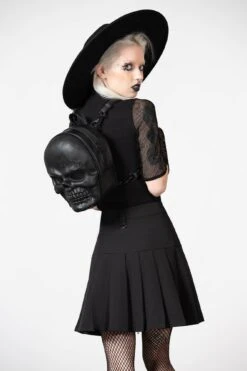 Grave Digger Mini Backpack -Gothic Wear Store GRAVE DIGGER MINI BACKPACK W 6
