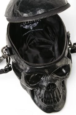 Grave Digger Skull Handbag [B] -Gothic Wear Store GRAVEDIGGER BAG F