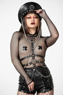 Hellz Bells Harness -Gothic Wear Store HELLZ BELLS HARNESS D