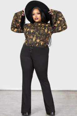 Incarnate Top [PLUS] -Gothic Wear Store INCARNATE TOP PLUS W D