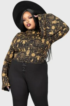 Incarnate Top [PLUS] -Gothic Wear Store INCARNATE TOP PLUS W E