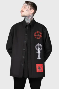 Incendiary Jacket -Gothic Wear Store INCENDIARY JACKET MENS C scaled